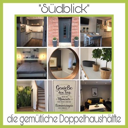 „Suedblick“ Gemuetliche Doppelhaushaelfte Leilighet Lastrup Eksteriør bilde
